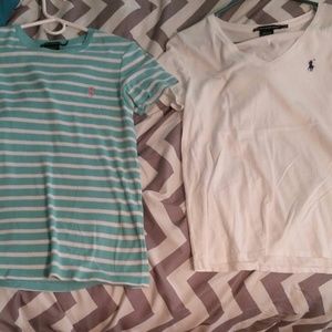 Polo tshirts.