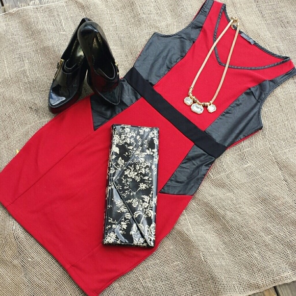 Bold & Sexy Red Power Dress