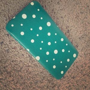 Green & White Wallet