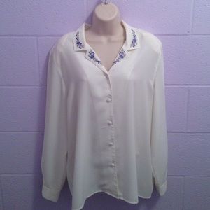 Alfred Dunner long sleeve shirt