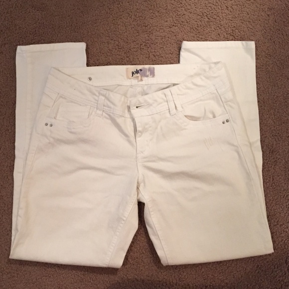 Jolt White Jeans