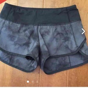 Lululemon speed shorts