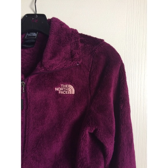 north face osito black plum