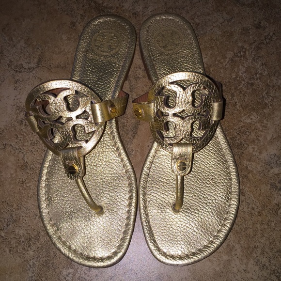 Tory Burch Shoes - Tory Burch 'Miller' Logo Thong Sandals Sz 8