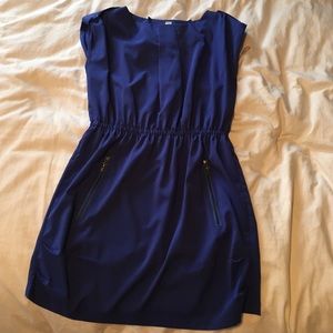Blue sheath dress. Size : small