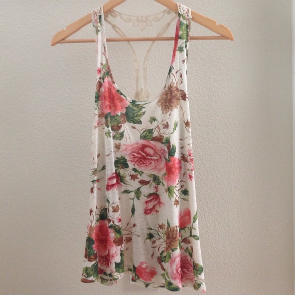 Floral tank top