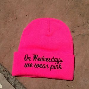 NWOT Pink Beanie
