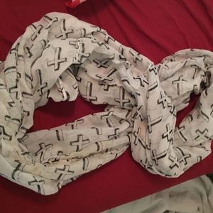Infinity Scarf with cross