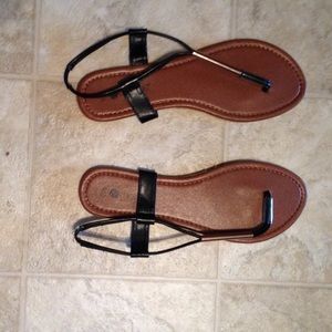 Brown sandals