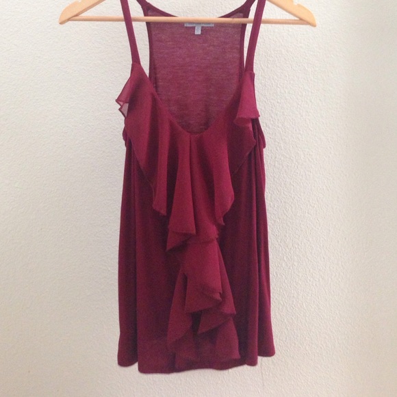 Maroon tank top