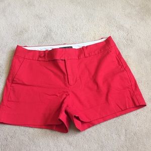 Red shorts