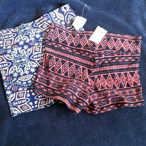 Bundle 2 high wasted shorts