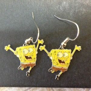 Spongebob earrings