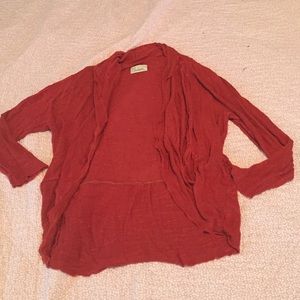 Dressbarn cardigan large burnt orange 🍁 FALL 🍁