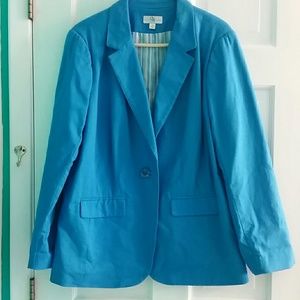 Blue blazer
