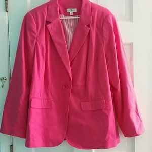 Pink Blazer Jacket