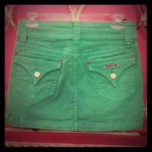 Hudson Green Skirt size 28