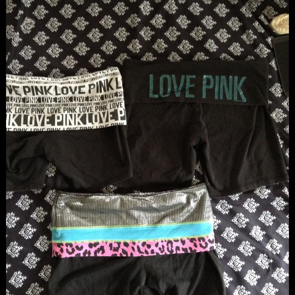 Victoria secret PINK yoga shorts 5in inseam medium