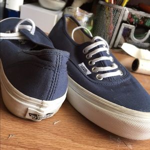 Navy VANS