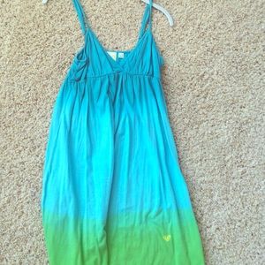 Small roxy sun dress with triangle top