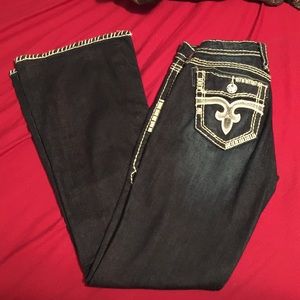 Rock Revival Flare Jeans