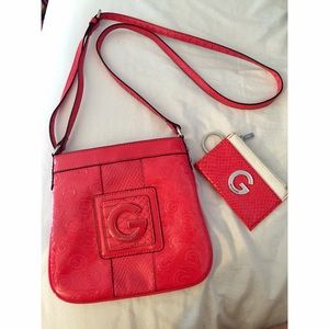 Guess crossbody purse and coin wallet