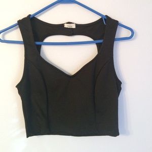 Bundle- TOBI crop top Small & turquoise skirt