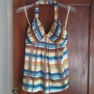 Satin halter top Small