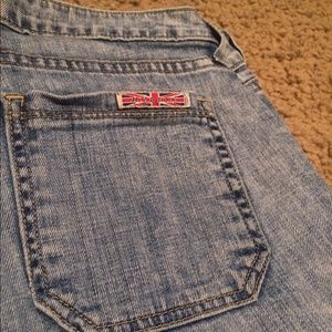 Hundson light wash flared jeans