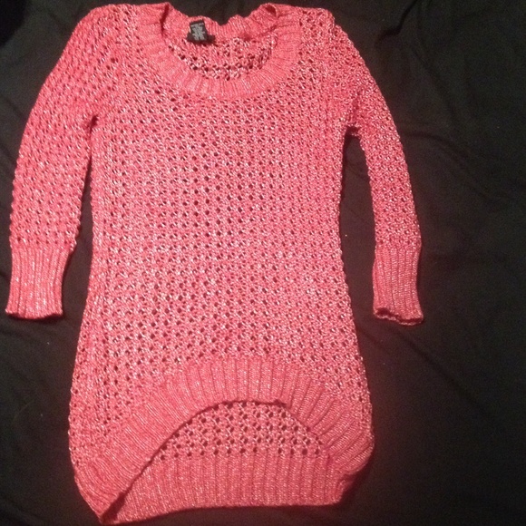 Netted sweater