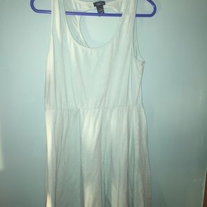 Mint Skater Dress. Heart cutout in back