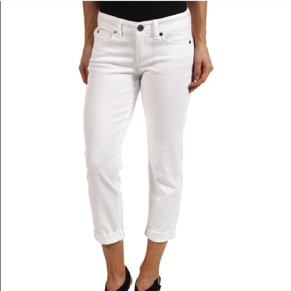 πBUNDLEDπ NWT Calvin Klein White Skinny Crop - Picture 3 of 3