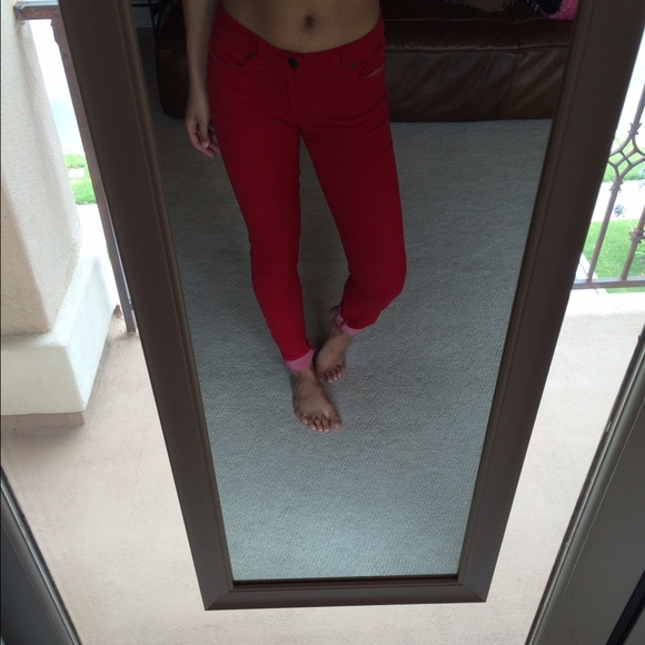 Red Jeans! - Picture 2 of 3