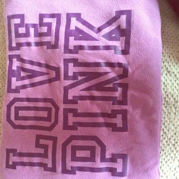 Pink crew neck