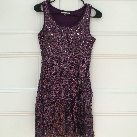 Eggplant colored size M fits Small  344 Dress
