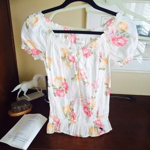 Flower shirt from Abercrombie and Fitch