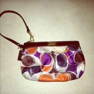 Coach wristlet