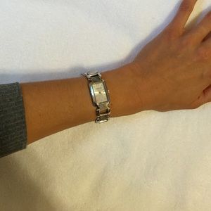 Burberry Check Stamped Bracelet Watch