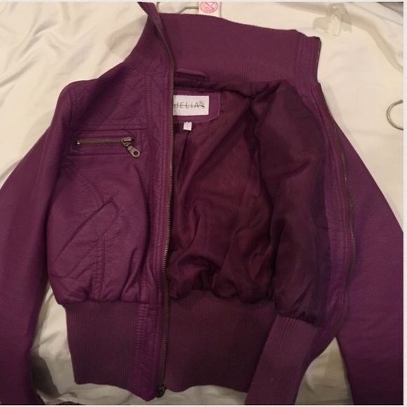 Faux Leather Jacket