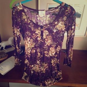 Lace shirt from urban outfitters