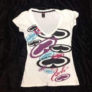 White SRH v neck