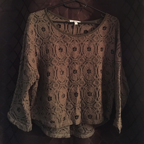Long Sleeve Lace Top