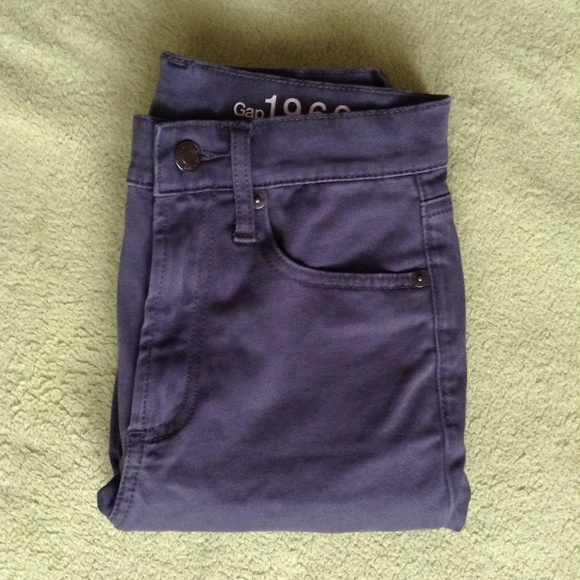 Gap 1969 Silky High Rise Skinny in Blue-Gray🔹Nwot