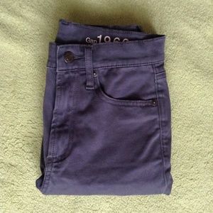 Gap 1969 Silky High Rise Skinny in Blue-Gray🔹Nwot
