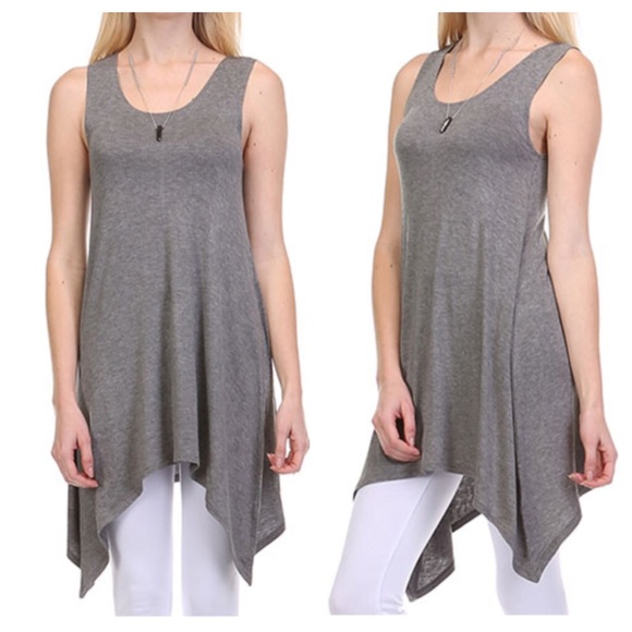 Asymmetrical hem tunic - Picture 2 of 3