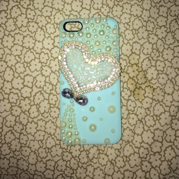 Beautiful Tiffany Blue Dazzling iPhone 5/5s Case