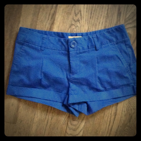 Forever21 Cerulean Blue Shorts