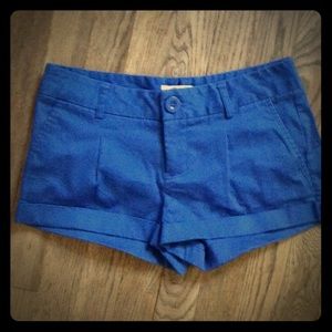 Forever21 Cerulean Blue Shorts
