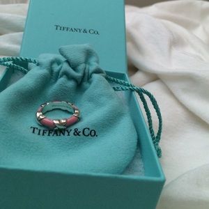 Tiffany & Co. Jewelry - Tiffany & Co Collectors Item Enamel X Ring Tiffany & Co. Jewelry - Tiffany & Co Collectors Item Enamel X Ring