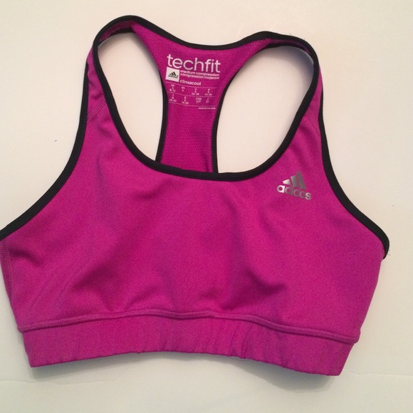 Pink Adidas Sports Bra